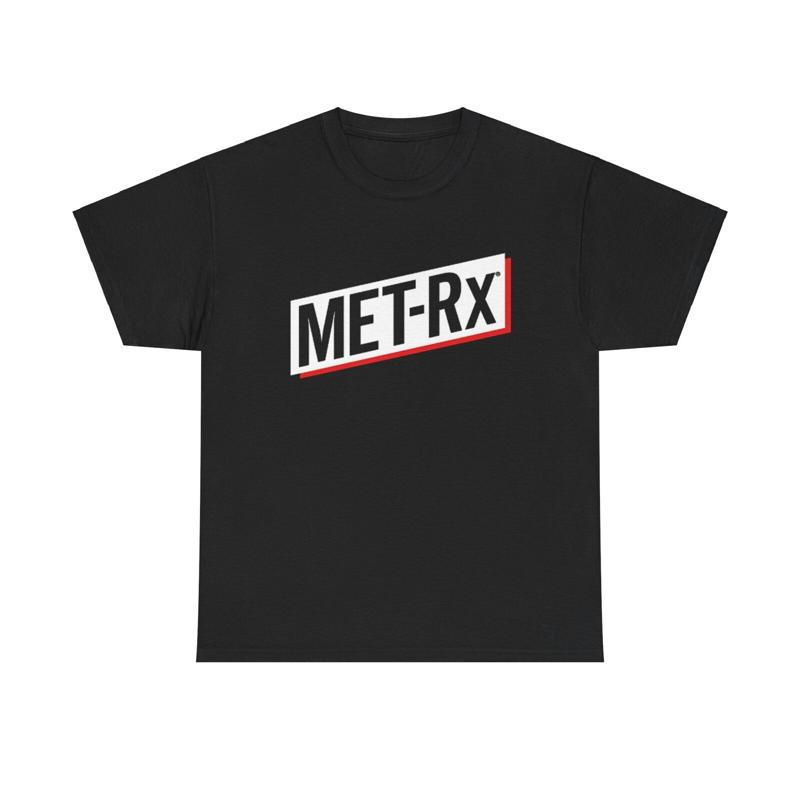T Nutrition Fitness - Met Rx 그래픽 T 셔츠 보디