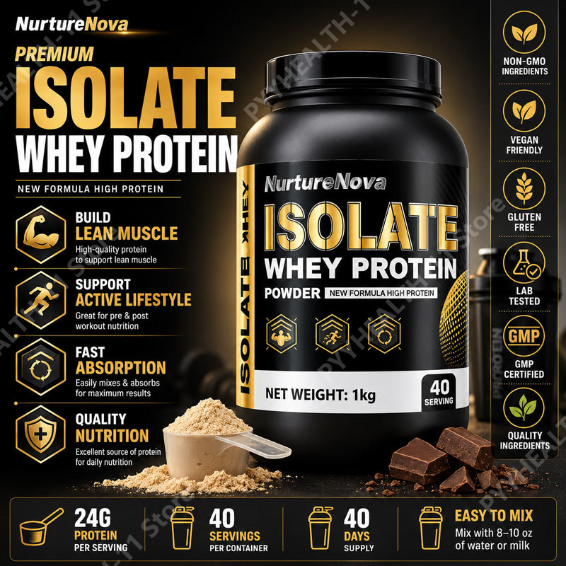 Fitness Nutrition Whey Protein - 유청 단백질 분리분말 저지방 보충제, 근육