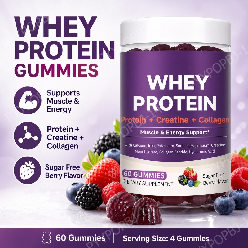 Fitness Nutrition Whey Protein - 단백질 구미 (유청 크레아틴 콜라겐 함유)