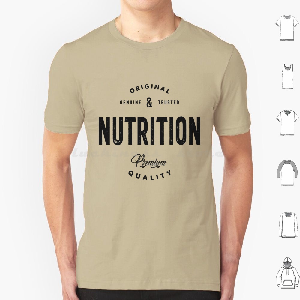 Nutrition & Fitness Station - 영양 원래 티셔츠 코튼 남성 여성