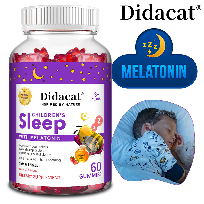 어린이 멜라토닌 구미 - 어린이를 위한 부드러운 수면  - Melatonin Sleep Gummy 리뷰 및 가격