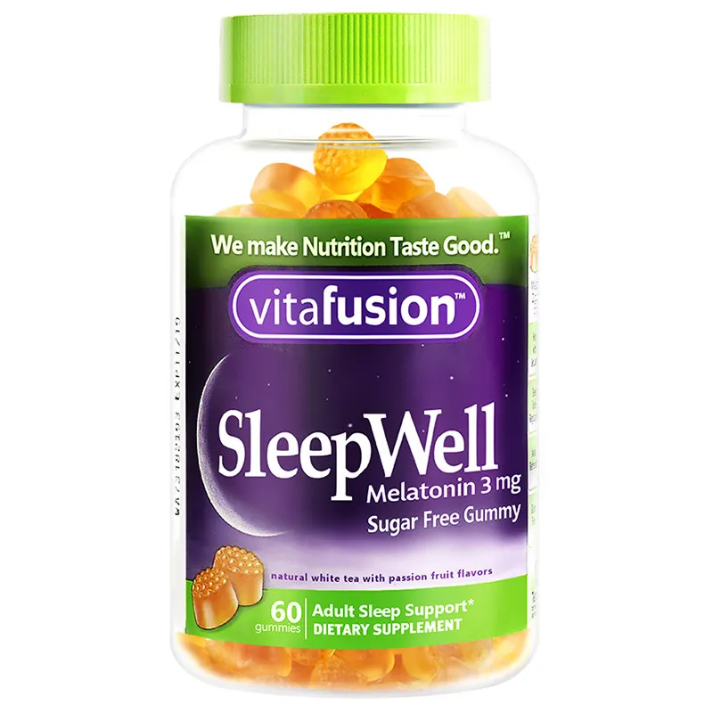 아메리칸 비타퓨전 슬립웰 스위츠 멜라토닌 3mg 60구 - Melatonin Sleep Gummy 리뷰 및 가격