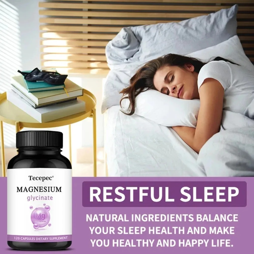 마그네슘 글리시네이트, 수면 및 심장 건강 지원 |   - Magnesium Glycinate Capsule 리뷰 및 가격