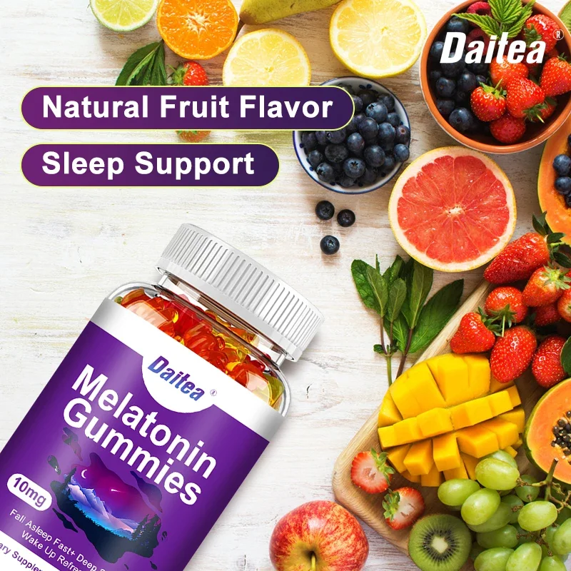 멜라토닌 10mg 보충제 |   수면의 질과 집중력을  - Melatonin Sleep Gummy 리뷰 및 가격