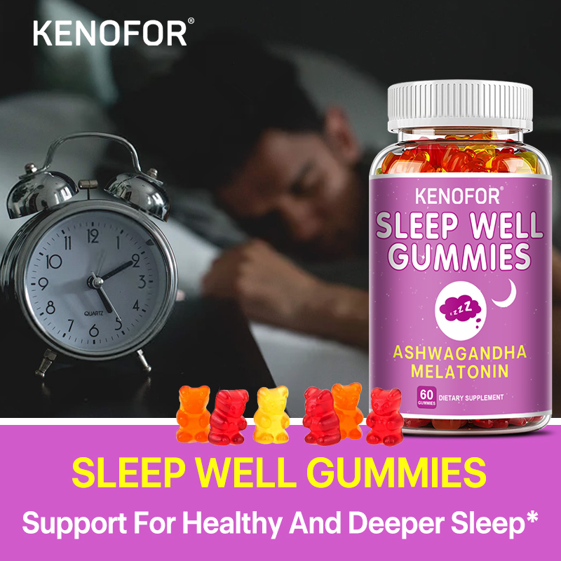멜라토닌 + 아슈와간다 구미 - 수면의 질 향상, 깊은 - Melatonin Sleep Gummy 리뷰 및 가격