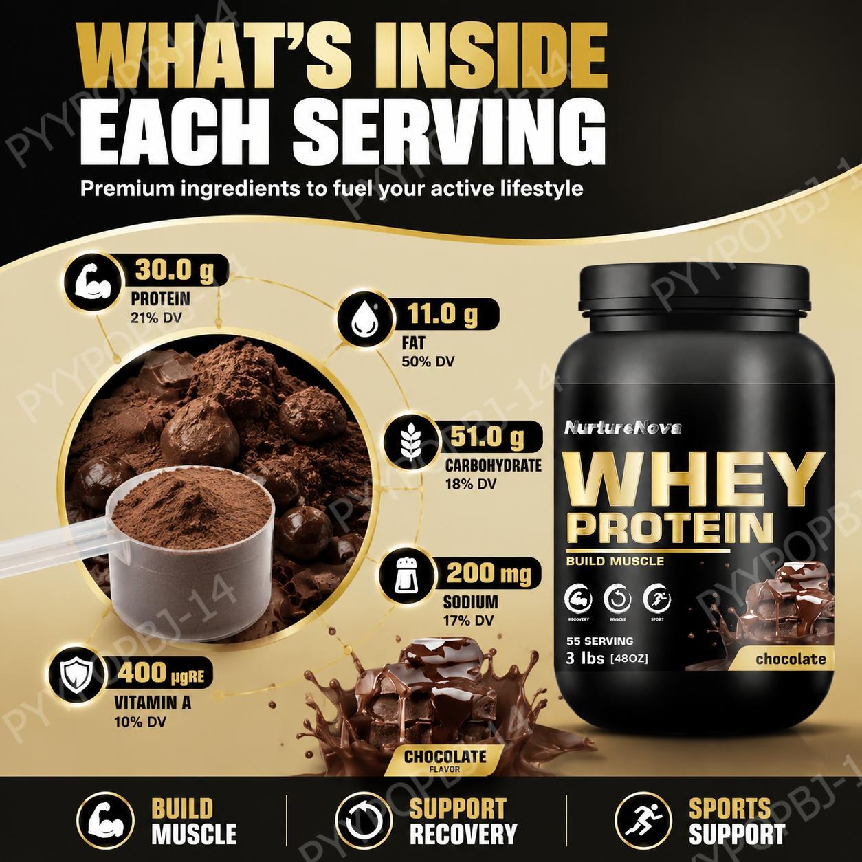너처노바 초콜릿 웨이 프로틴 파우더 30g 1회 제공량 - Fitness Nutrition Whey Protein 리뷰 및 가격