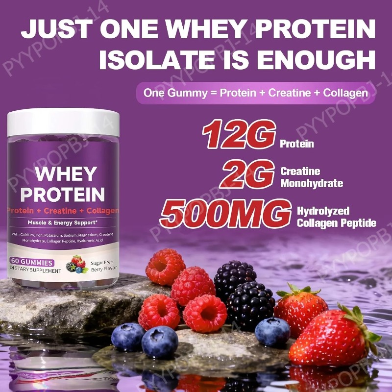 단백질 구미 (유청 크레아틴 콜라겐 함유) 12g 단백 - Fitness Nutrition Whey Protein 리뷰 및 가격