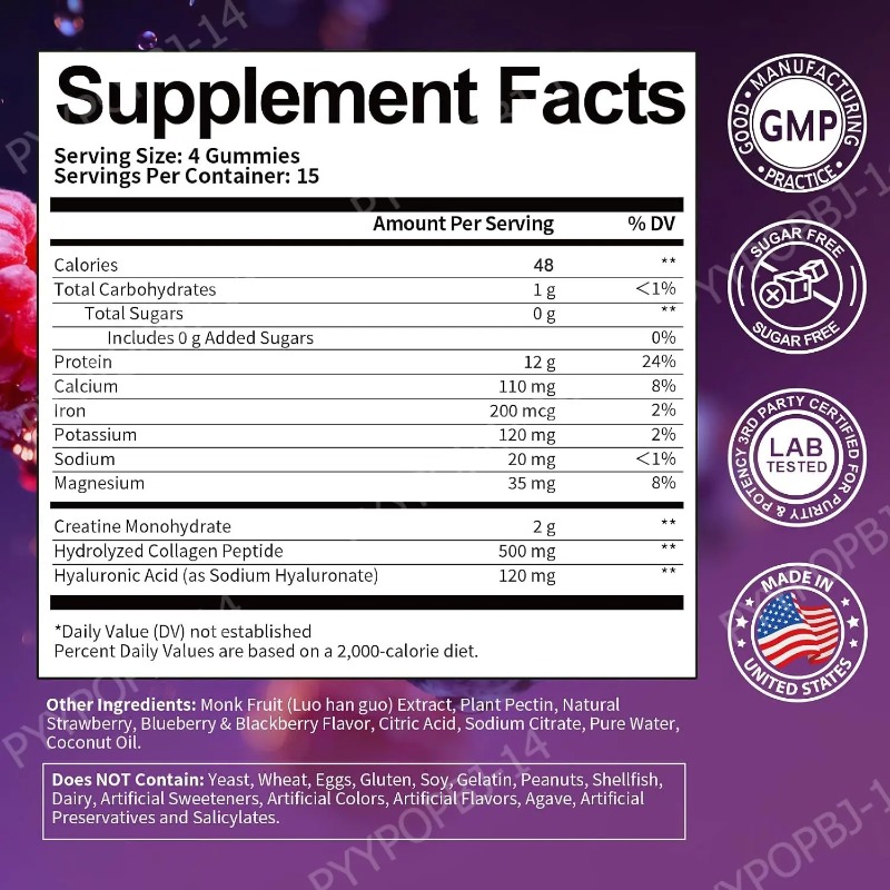 단백질 구미 (유청 크레아틴 콜라겐 함유) 12g 단백 - Fitness Nutrition Whey Protein 리뷰 및 가격