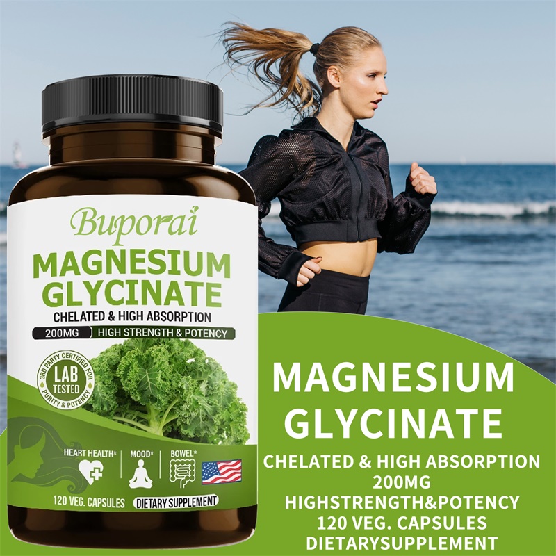 마그네슘 글리시네이트 캡슐은 스트레스를 완화하고 수면의 - Magnesium Glycinate Capsule 리뷰 및 가격