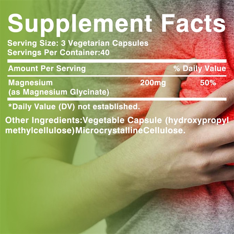 마그네슘 글리시네이트 캡슐은 스트레스를 완화하고 수면의 - Magnesium Glycinate Capsule 리뷰 및 가격