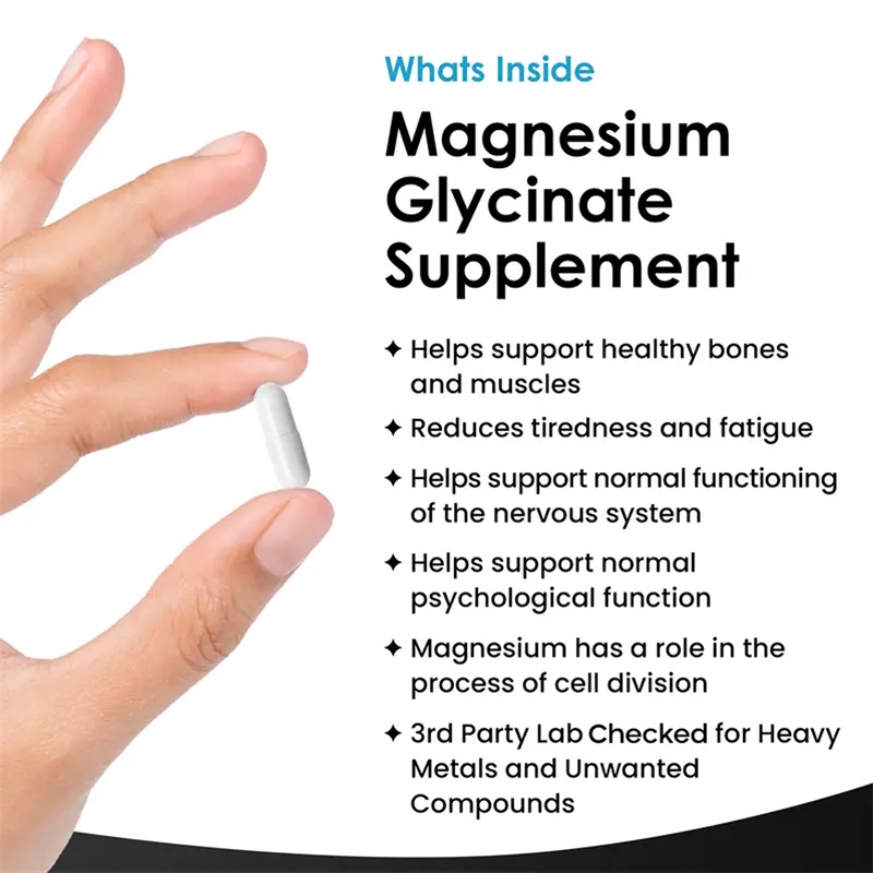 글리신산 마그네슘 캡슐 - 흡수성이 높은 마그네슘, 뼈 - Magnesium Glycinate Capsule 리뷰 및 가격